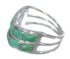 Southwest Turquoise And Silver Ring Size 5-3/4 YX92581
